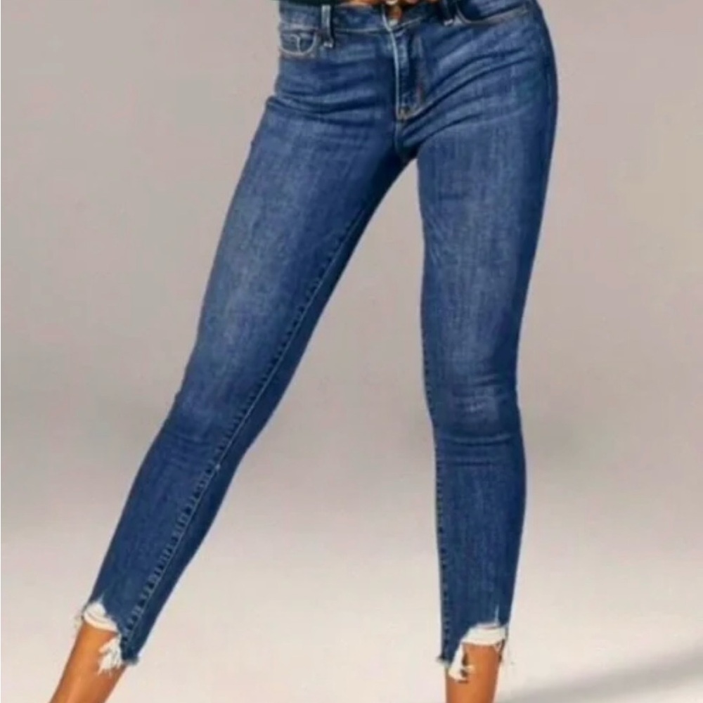 NWT! Abercrombie & Fitch Harper Ankle Skinny Jeans